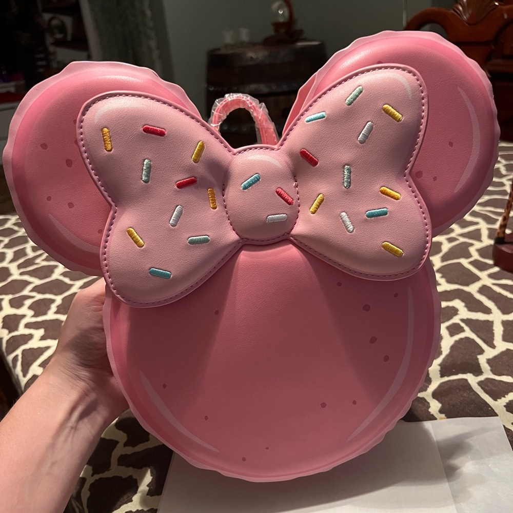 Pink macaron loungefly backpack